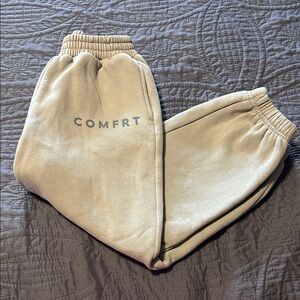 COMFRT Kids Beige Sweatpants